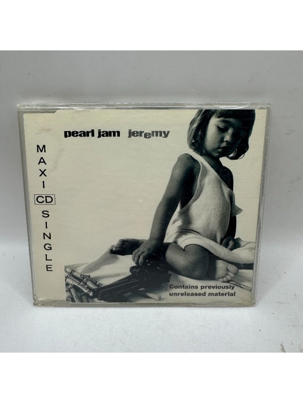 Pearl Jam Jeremy Maxi CD Single 1992 Epic Release Includes 3 Tracks Rare Collect
